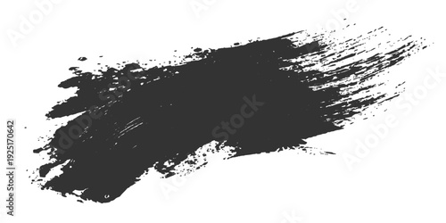 Ink Stroke Graphic: A dynamic ink stroke graphic, a bold brushstroke that exudes texture, and a sense of movement. Suitable for design projects and art.