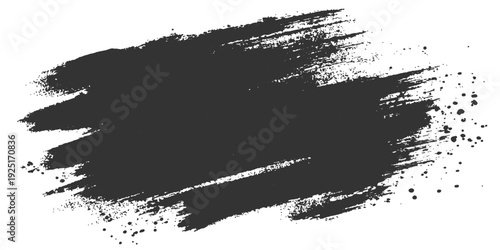 Abstract Brushstroke Design: A captivating image features an abstract design of a dark brushstroke, perfect for adding a touch of artistic flair to your projects.