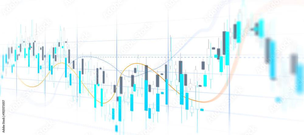 Obraz premium Transparent or png stock market investment trading graph growth.Trade business analytics graph and financial chart. 