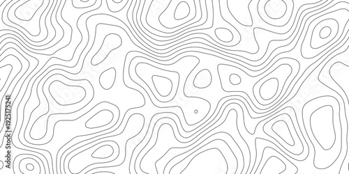 Topographic map patterns, topography line map. vector illustration for cartography and terrain elevation concepts