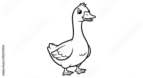 Duck Outline
