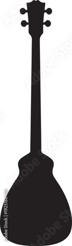 Elegant Double Bass Musical Instrument Silhouettes in Warm Studio Light