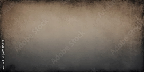 A dark vintage metal wall with an aged grunge texture and concrete pattern creates a blank grey backdrop for this old dirty paper design