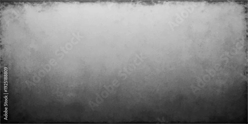 A dark brushed metal plate with an aged grunge texture and rough vintage gray surface creates a dirty industrial backdrop for a retro textured design