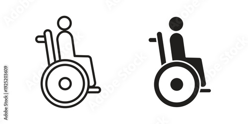 Disabled icon in a simple, black and white style.