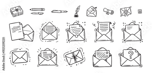 Tools and stationery for crafts. Chaotic collection of art supplies and stationeries for creative work. Disarrayed crafting materials and messy tools used for artistic exploration and projects