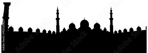 Ramadhan kareem theme illustration graphic design