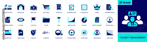 Air conditioner icon set. Containing AC unit, remote, air filter, airflow, compressor, fan, heater, thermostat, pressure gauge, vent, window AC and more. Solid fill vector icons collection.