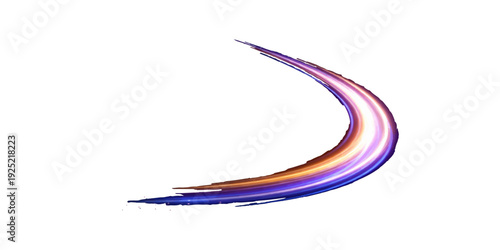 Abstract vector logo and rainbow illustration featuring a colorful wave design with a winding blue path and 3d curve line pattern for a business backdrop wallpaper
