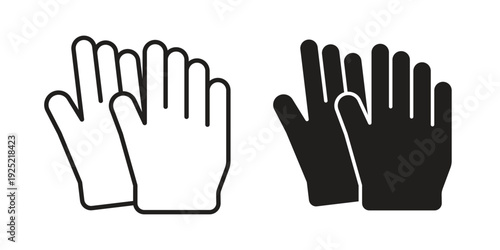 Sanitize hands icon in a simple, black and white style.