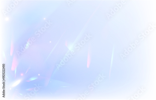 Magical crystal dust glows with subtle rainbow highlights. Light flares reflect in soft prism effects. Transparent PNG perfect for creative artwork.