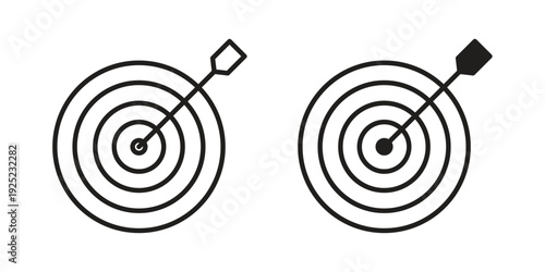 Goalfor banner ands in a simple line art style. EPS10aging design Vector illustrationsnting icon in a simple line art style. EPS10