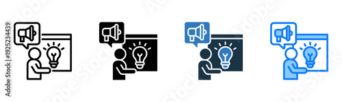 Pitch icon multiple style 