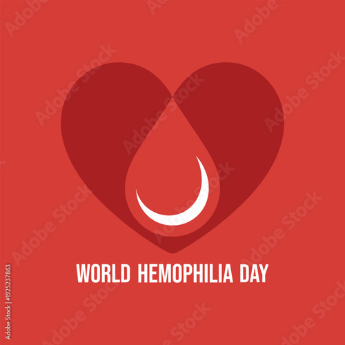 World Hemophilia Day Awareness Design