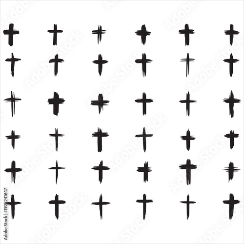 Grunge Cross SVG Bundle, Christian Jesus