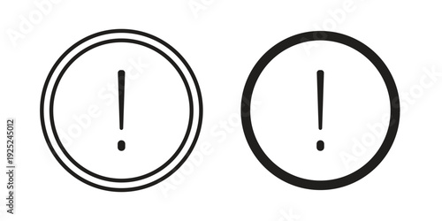 Info icon outline vector set. icon vector isolated on white background. EPS 10