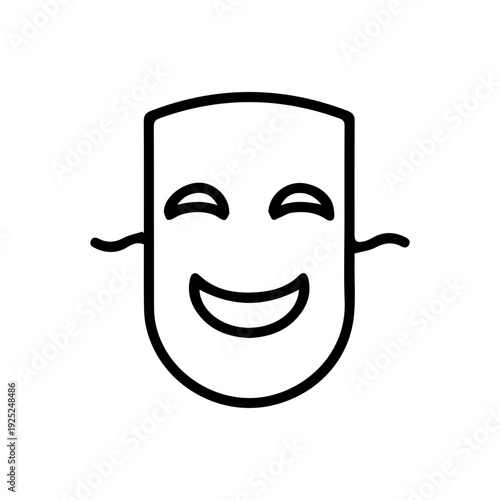 theater mask icon