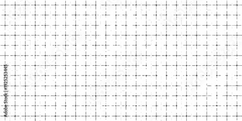 Black and white grid pattern with intersecting horizontal and vertical lines