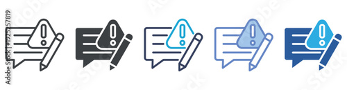 Remake icon set multiple style collection