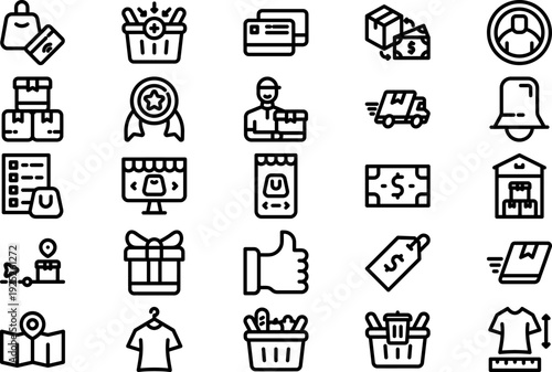 Ecommerce and Finance Concepts