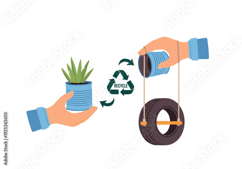 Creative Recycling Craft Using Plastic Bottles for Sustainability