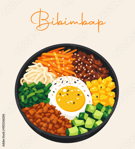 bibimbap korean food