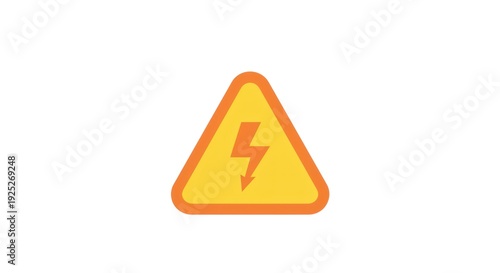 High Voltage Electrical Warning Sign Icon with Lightning Bolt Symbol, Indicating Danger and Caution for Safety in Industrial and Workplace Environments Free Download High Voltage Electrical Warning Sign Icon with Lightning Bolt Symbol, Indicating Danger and Caution for Safety in Industrial and Workplace Environments - GFXLoad