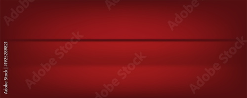 Dark red background with subtle highlight effect. The spotlight creates a gradation from bright red in the center to dark red at the edges.
