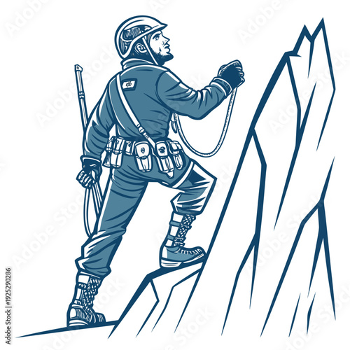 ice-climber-vector-illustration-isolated-on-pure-w.eps
