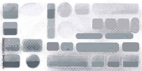 Assorted gray stones and pebbles arranged on a dark background