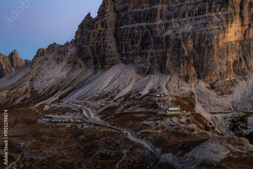 Alpy , Dolomity, Włochy, góry , Tre Cime