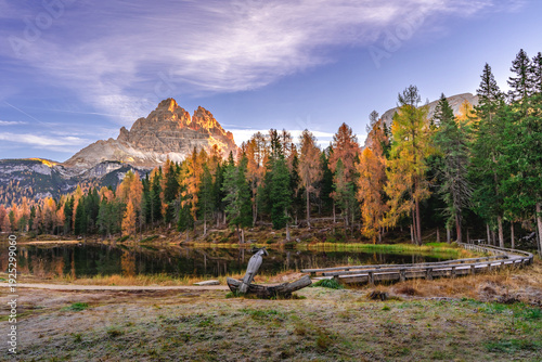 Alpy , Dolomity, Włochy, góry , Tre Cime