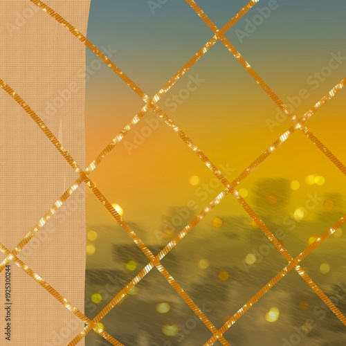 gold metal background