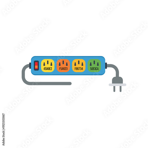 High-speed internet router with 4G, 5G, fiber optic, and WiFi 6 ports in blue and yellow
