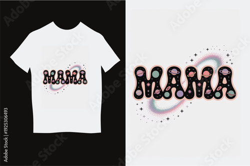 Space Dream Big Inspirational T-Shirt Graphic