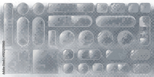 Assortment of weathered gray stones arranged on a dark background