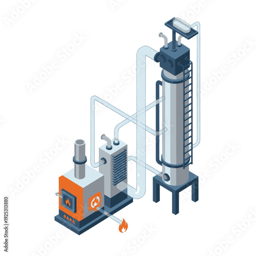 Industrial Water Purification System Equipment.