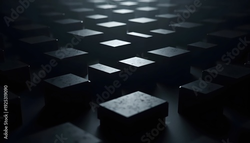 Brushed Texture Layers With Cinematic Depth And Shadows