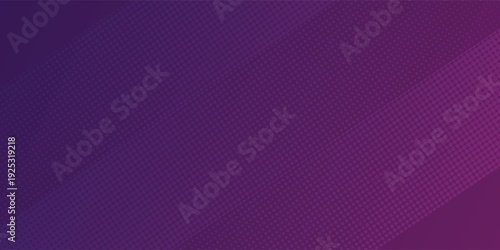 Abstract purple background with slanted layers and halftone dot pattern eps10