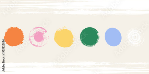 Seamless bright polka dot birthday pattern. Repeating painted confetti background. modern eps 10