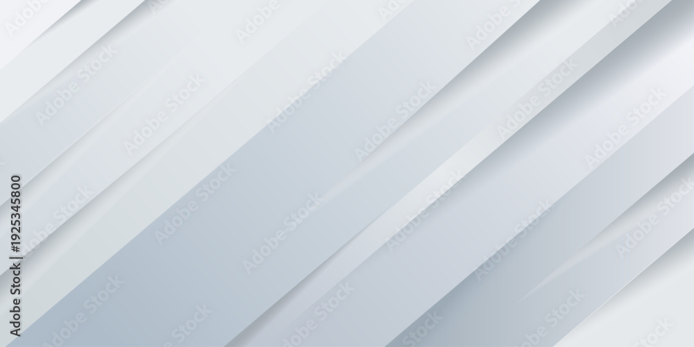 Fototapeta premium Elegant white background with 3d design.