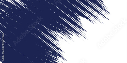 Abstract halftone wave dots background. Futuristic twisted grunge pattern, dots, circles. Vector