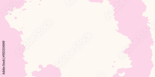 Soft Pink and Cream Abstract Organic Background with Gentle Shapes