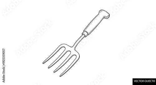 Garden Fork Tool for Digging and Cultivating Soil