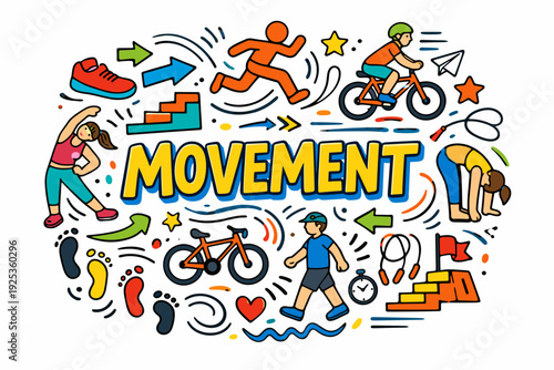 Active lifestyle: exercise and movement for health and fun