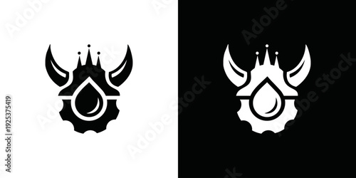 simple king logo vector
