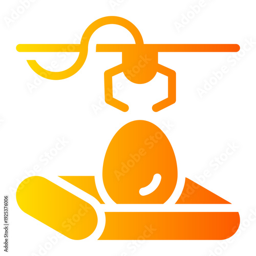 eggs gradient icon
