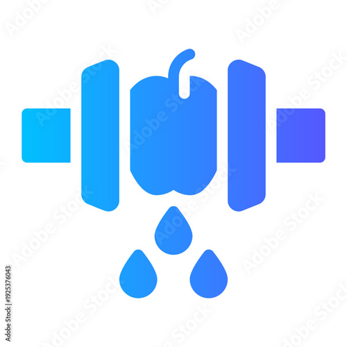 squeeze gradient icon