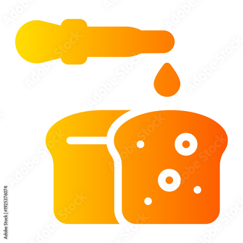 bread gradient icon