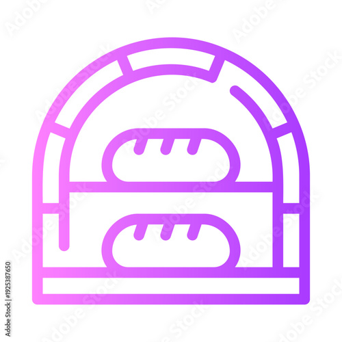 oven gradient icon